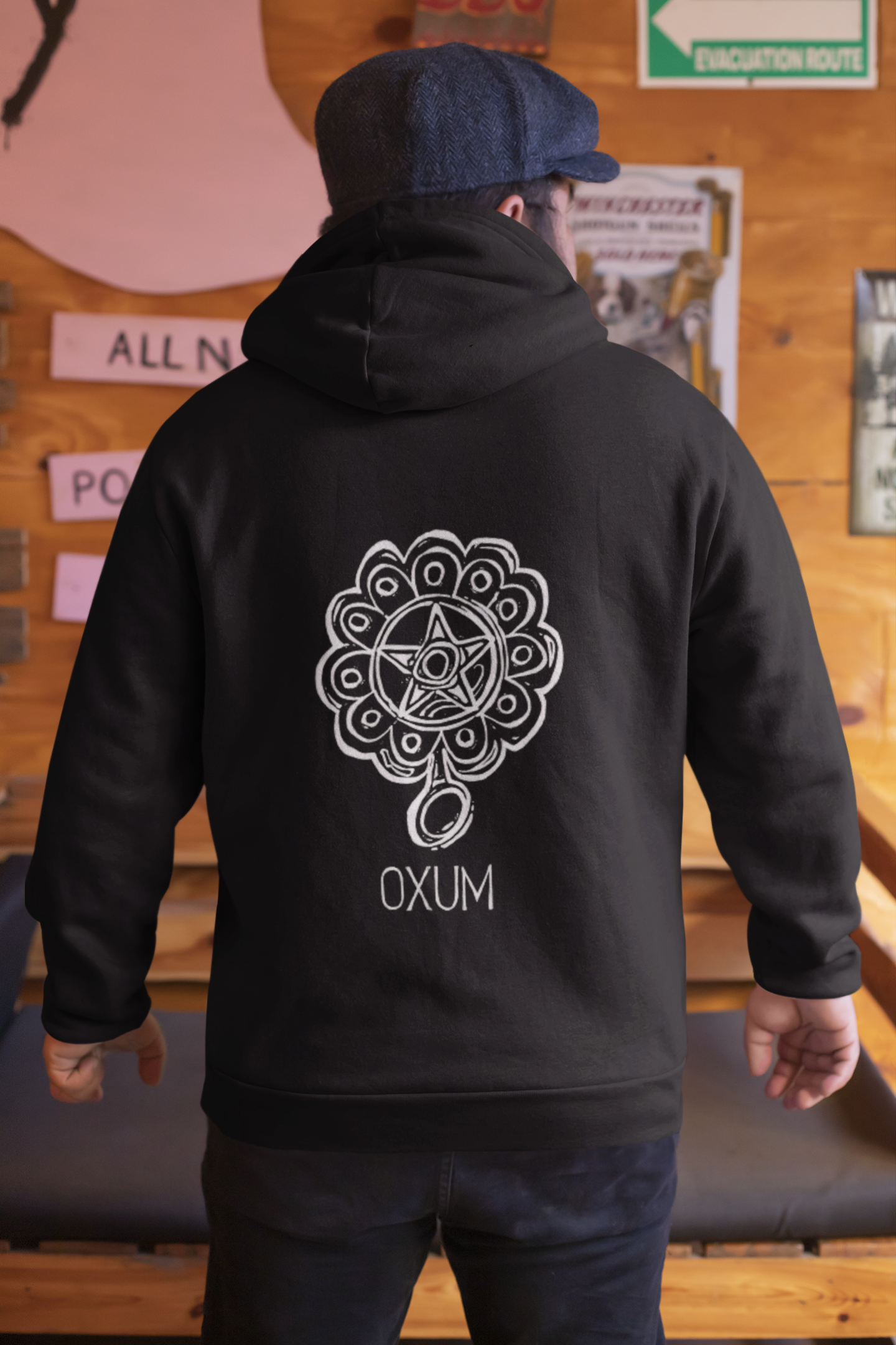 Moletom de Zíper Unisex Orixá Oxum