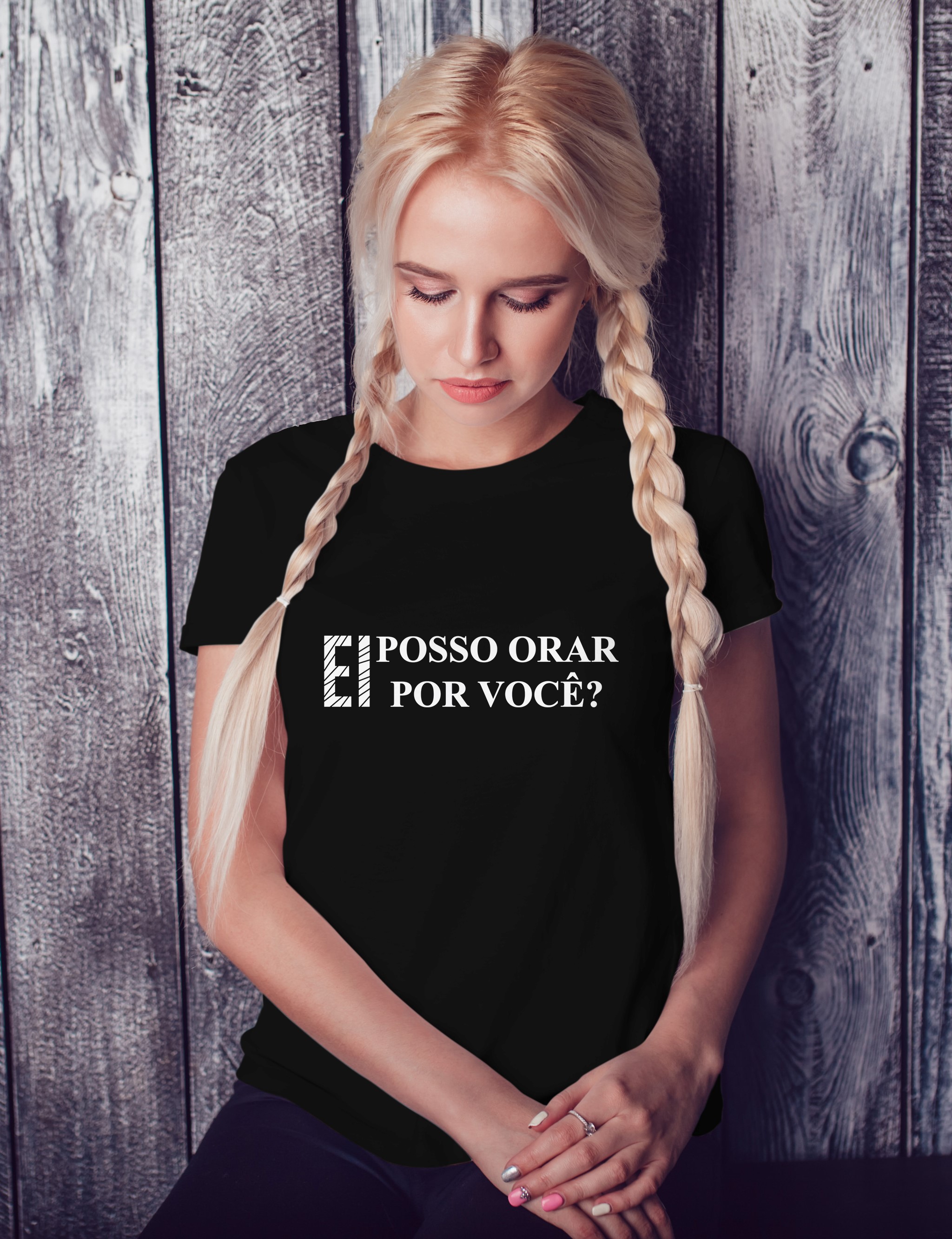 Nome do produto  Posso orar por voce? Feminina