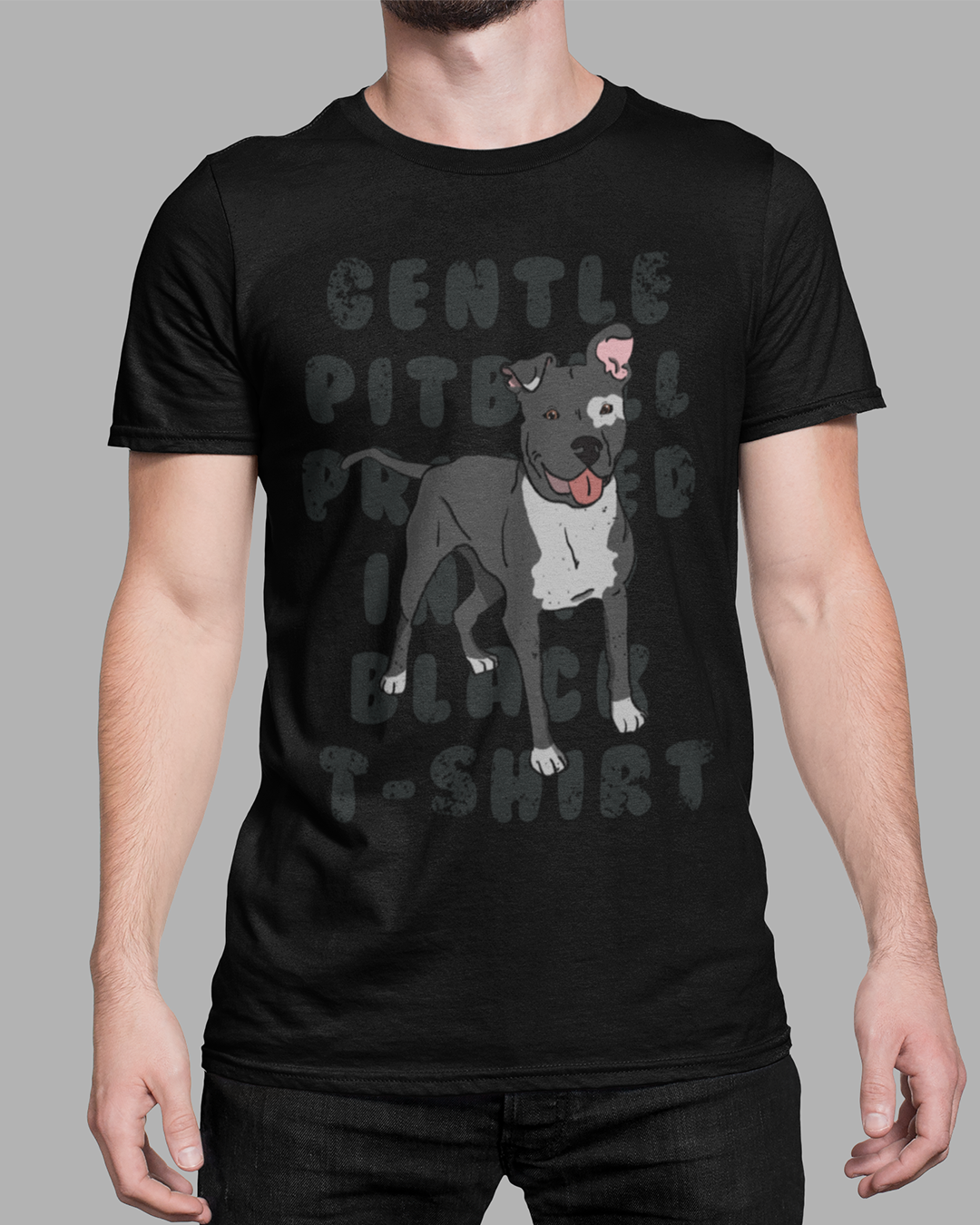 Nome do produto  Camiseta Gentle Pitbull