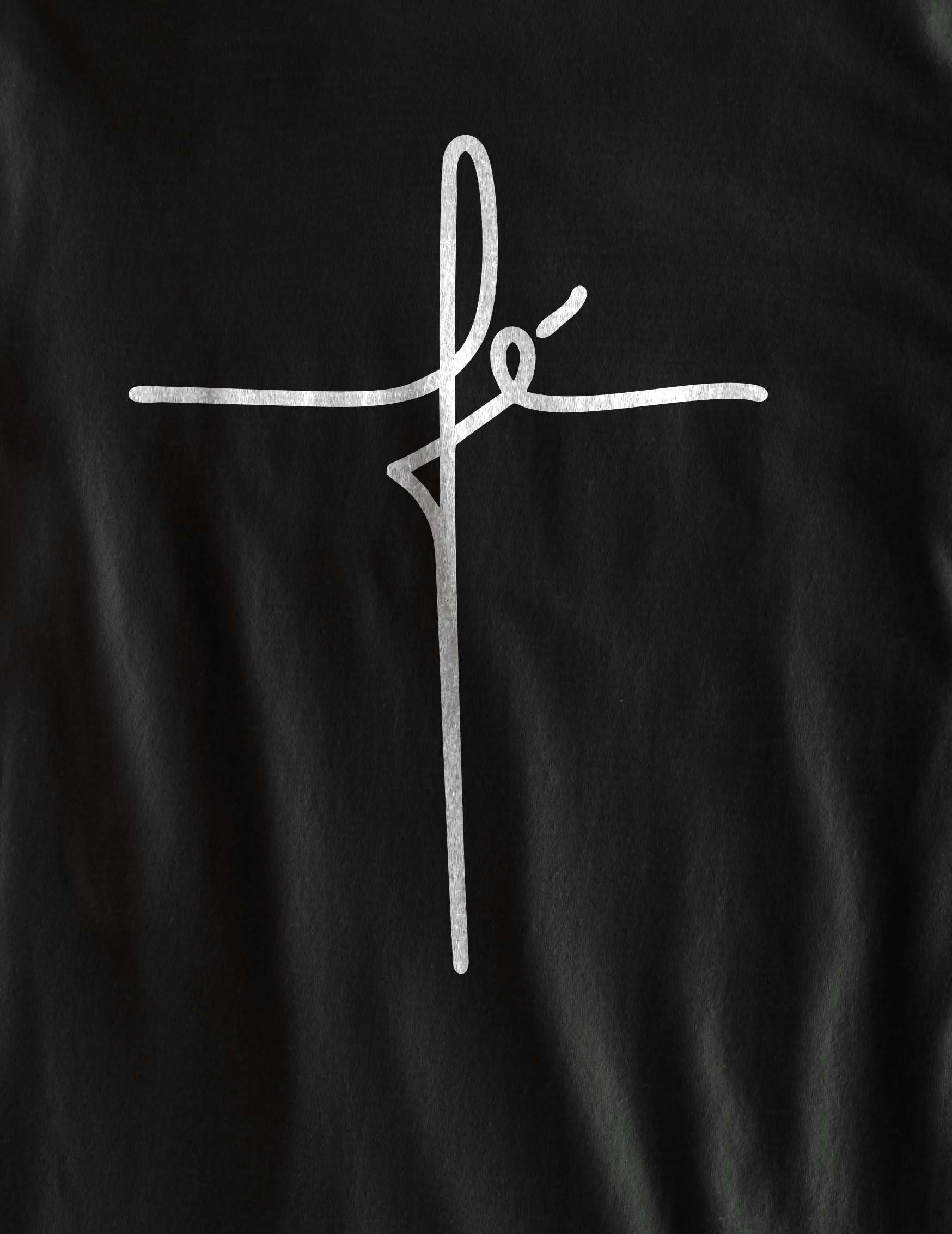 Nome do produto  Camiseta Fé - (unissex)