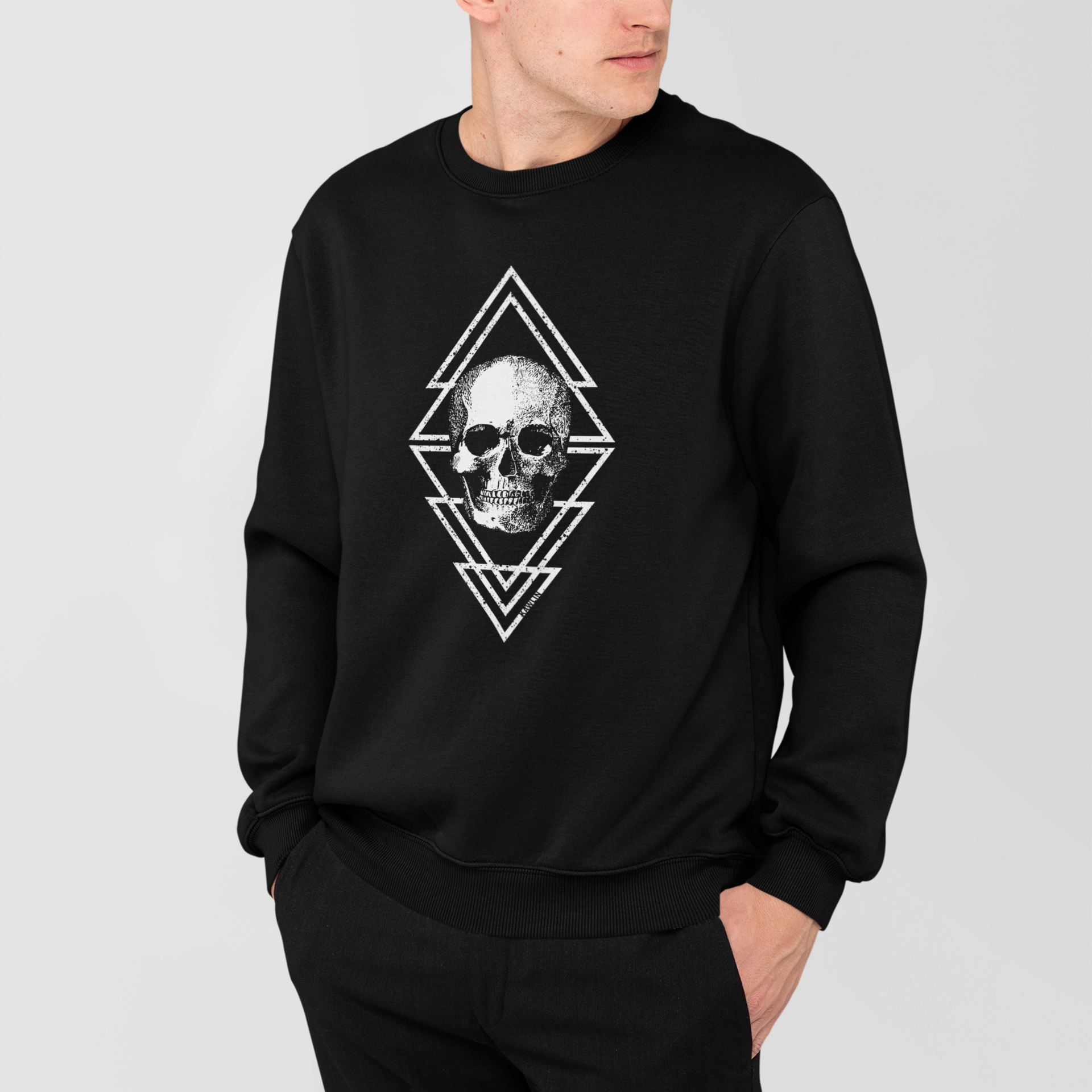 Nome do produto  MOLETOM SKULL KAWLIN UNISSEX