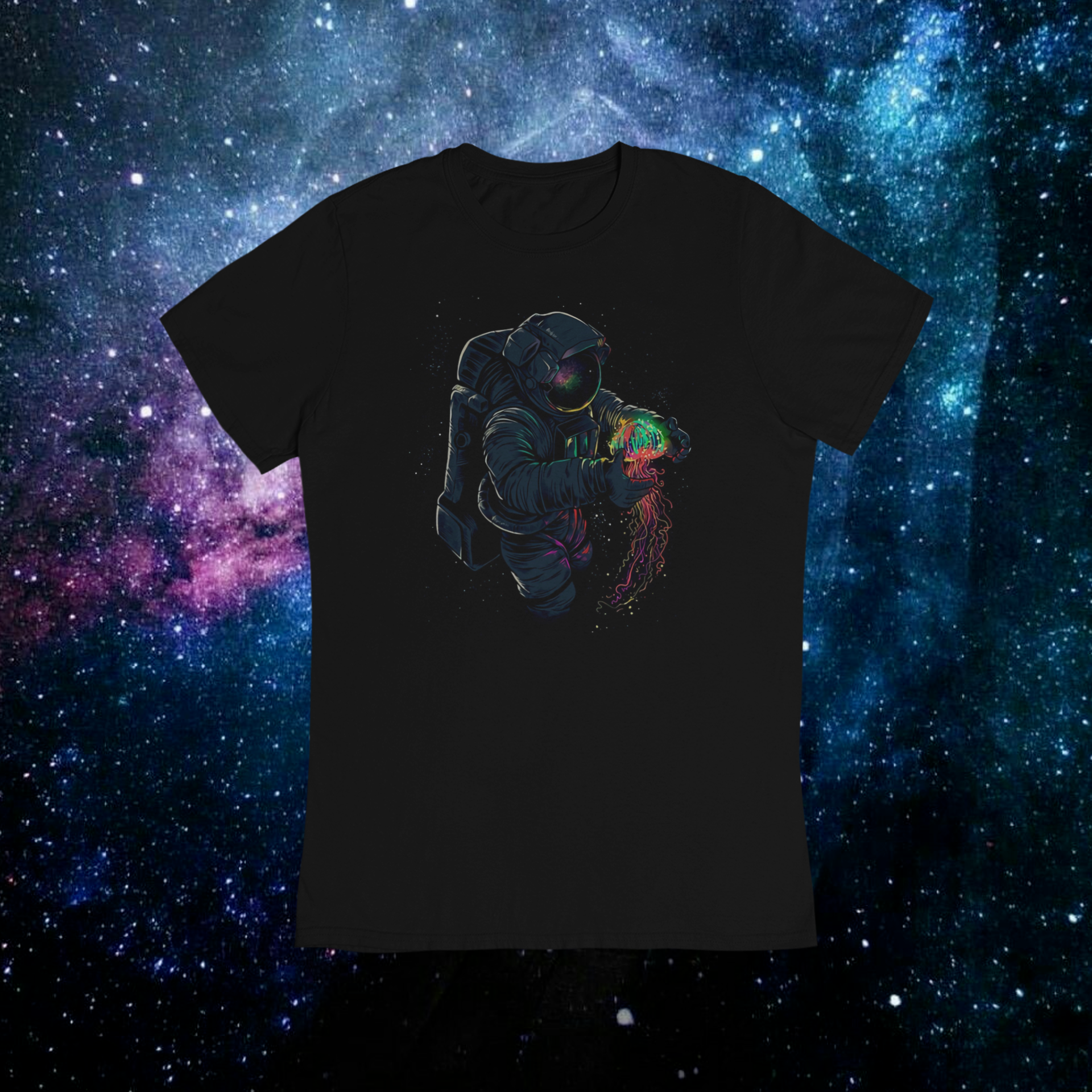 Nome do produto  Camiseta O Astronauta e vida no Universo - (unissex)