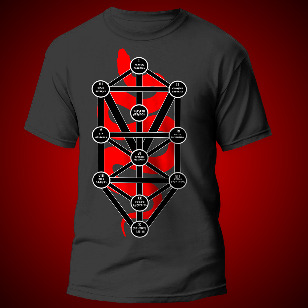 Nome do produto: T-Shirt Árvore da morte Qliphoth