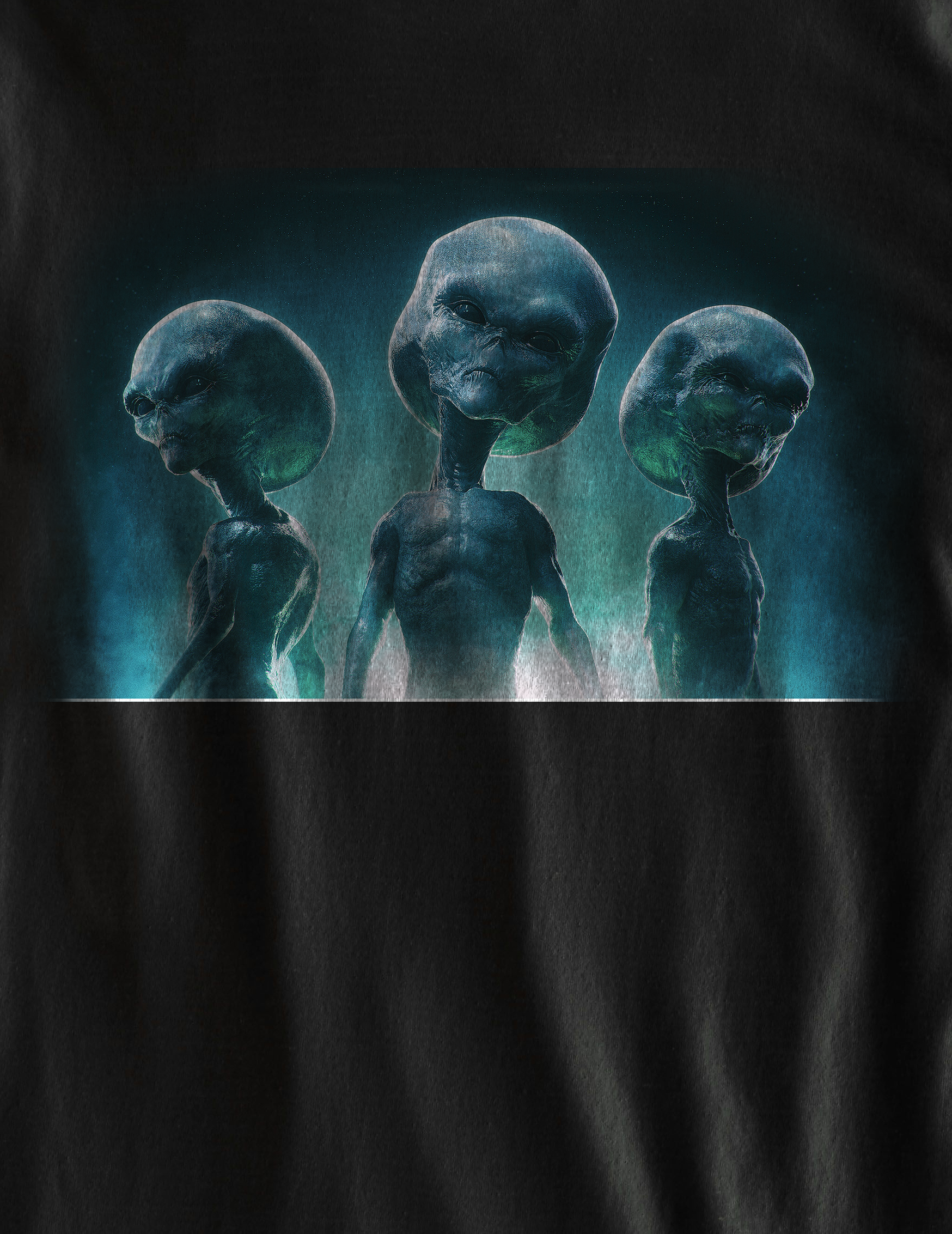Nome do produto  Camiseta - Aliens - Estão nos observando