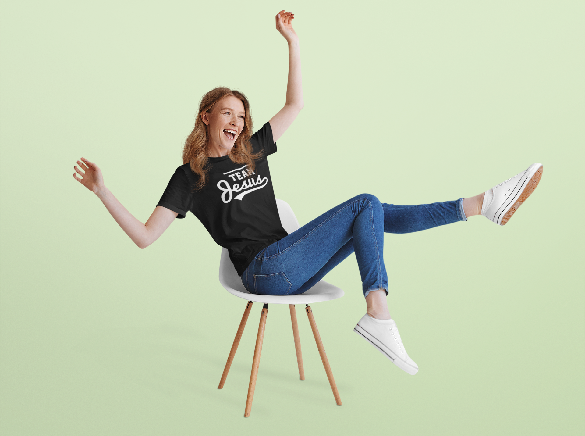 Nome do produto  Camiseta Feminina Cristã Team Jesus