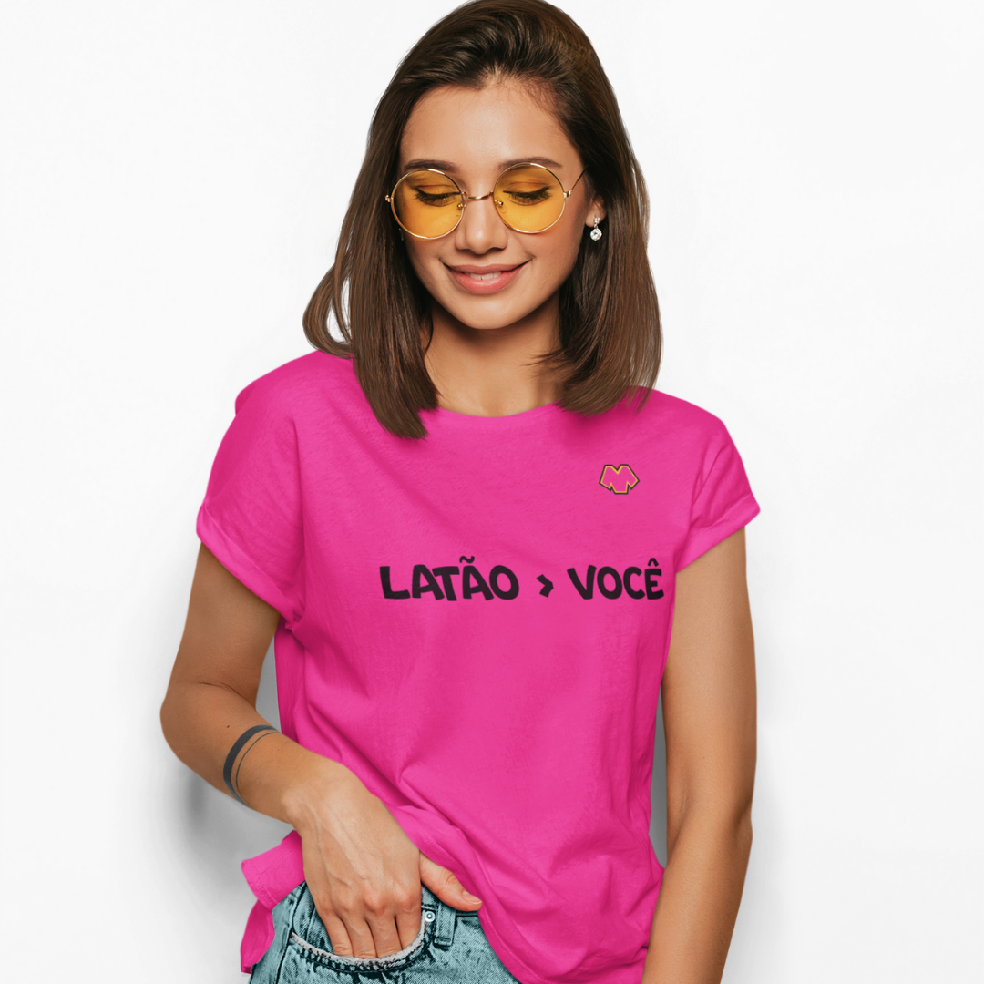 BABY LONG ROSA - LATÃO > VOCÊ