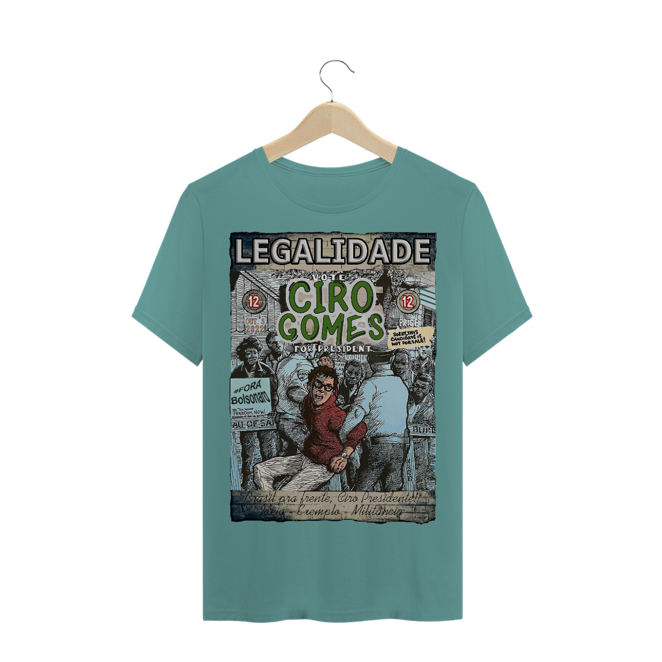 Nome do produto  CAMISETA MASC. ESTONADA REVOLUCION