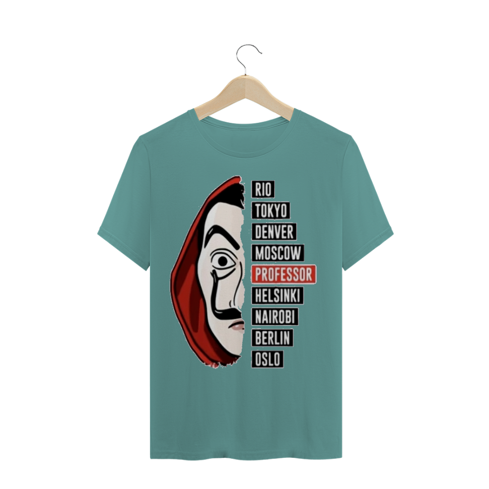 Nome do produto  CAMISETA - LA CASA DE PAPEL
