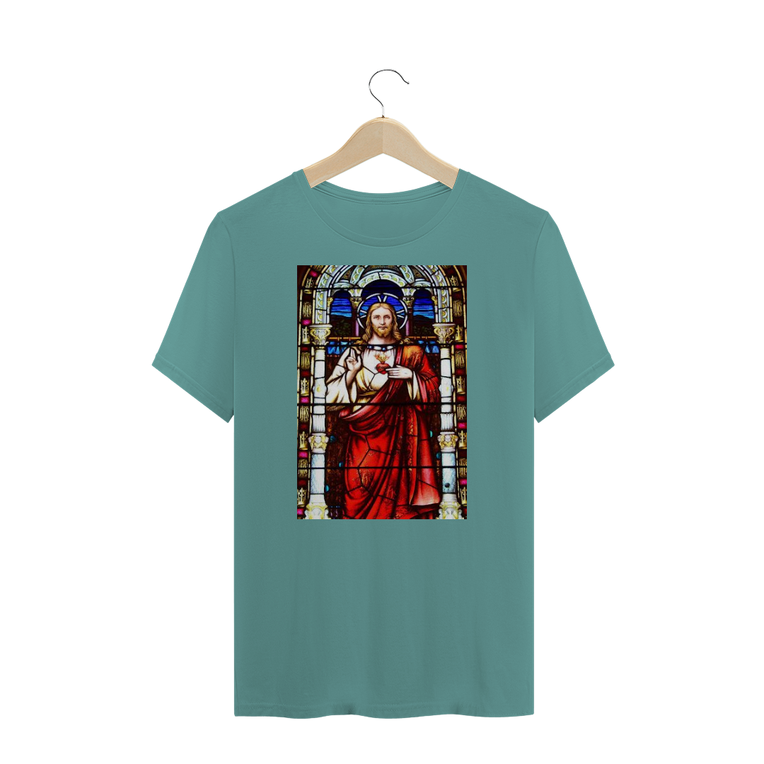 Nome do produto  CAMISETA MASCULINA SÍMBOLOS CATÓLICOS