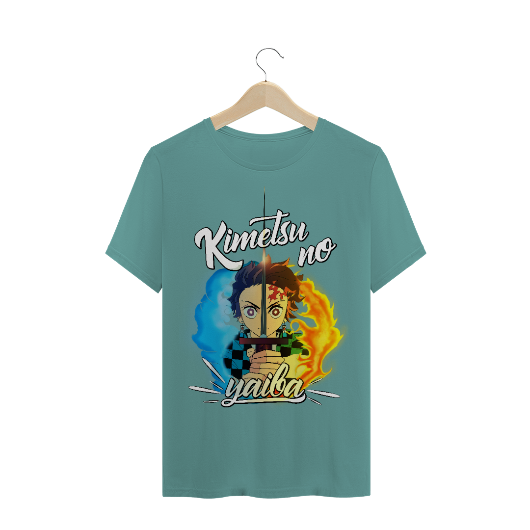 Nome do produto: Kimetsu no yaiba / T-shirt Estonada