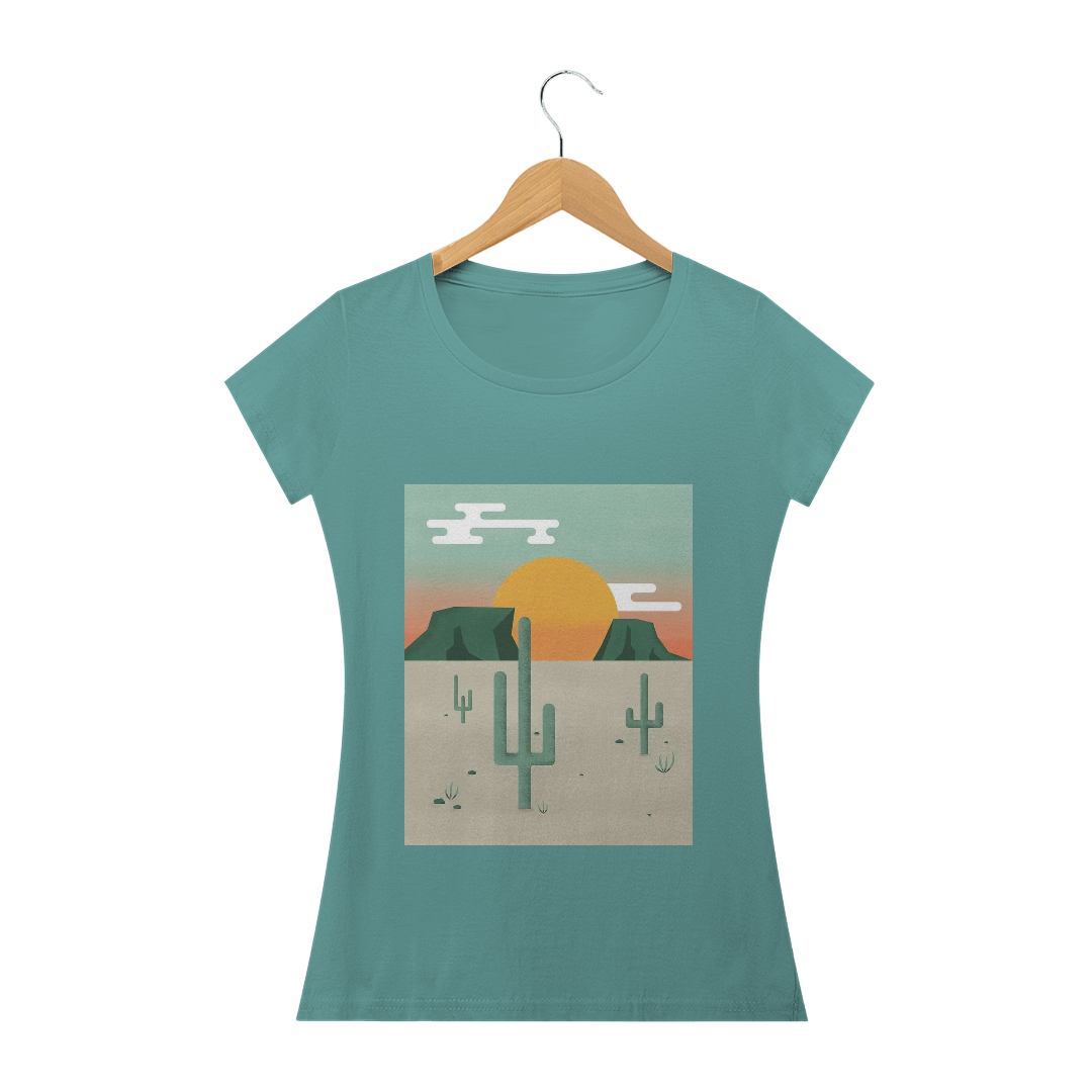 Nome do produto  Camiseta com paisagem 