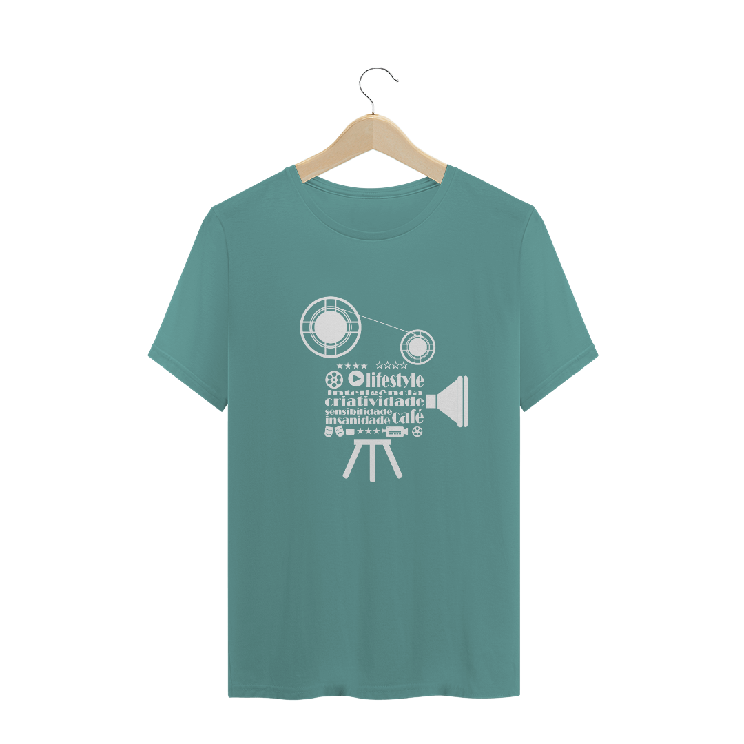 Nome do produto  T-SHIRT ESTONADA CÂMERA DE FILME