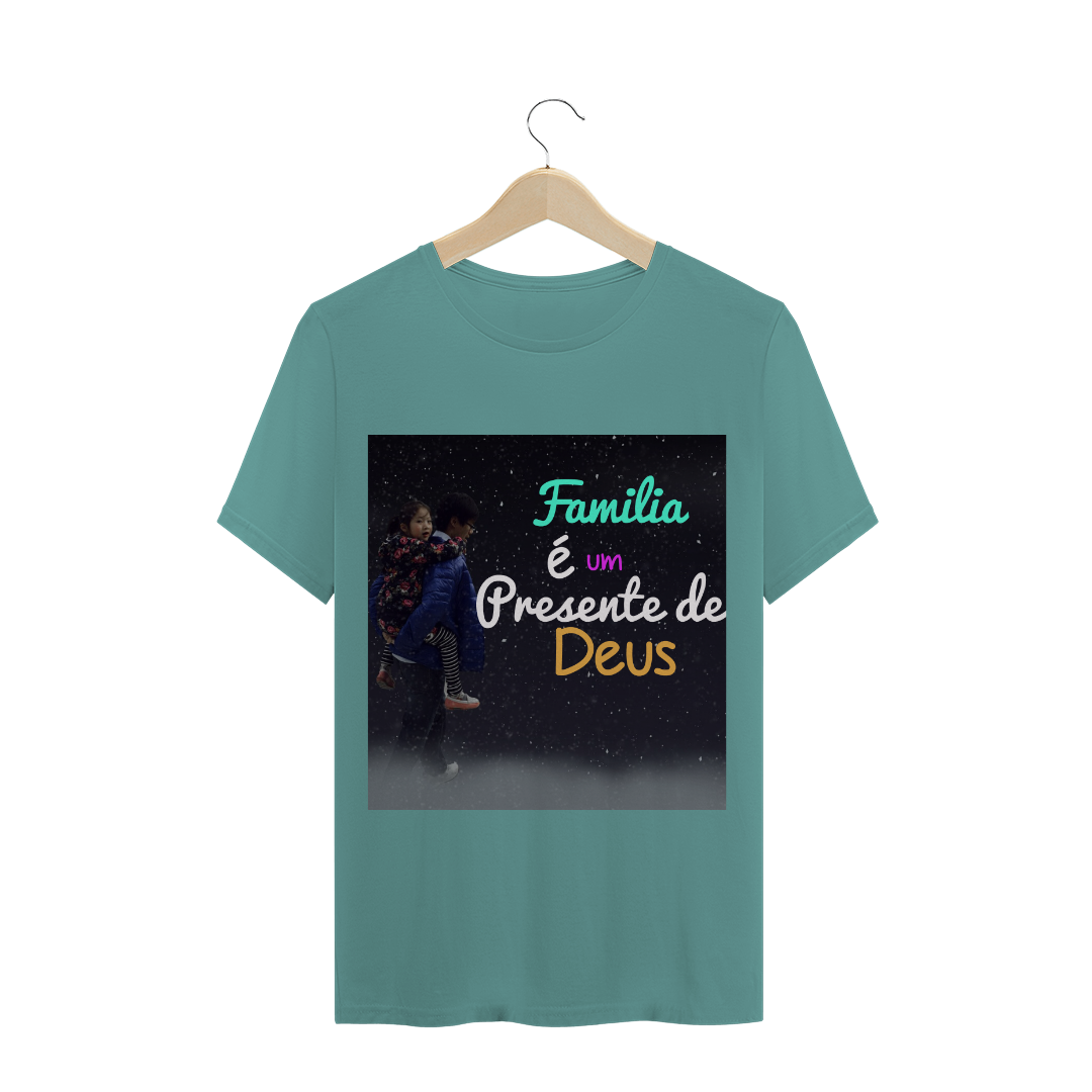 Nome do produto  CAMISA MASCULINA T-SHIRT PRESENTE DE DEUS