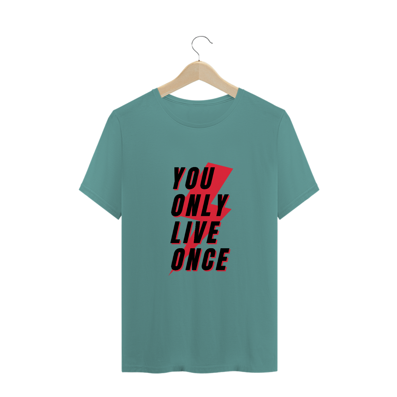 Nome do produto  T-SHIRT ESTONADA - You only live once