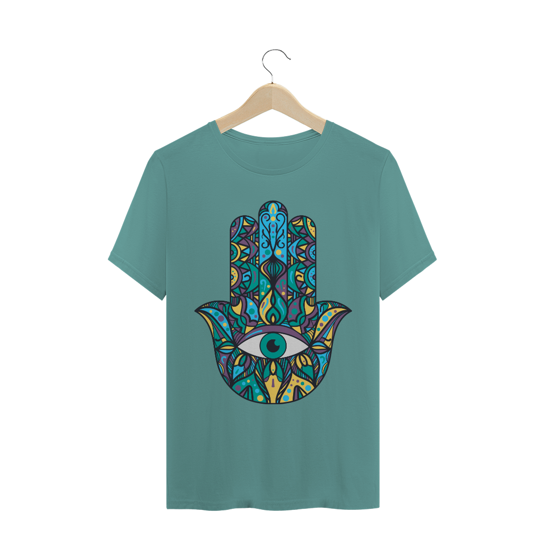 Nome do produto  Camiseta Estonada Hamsá 