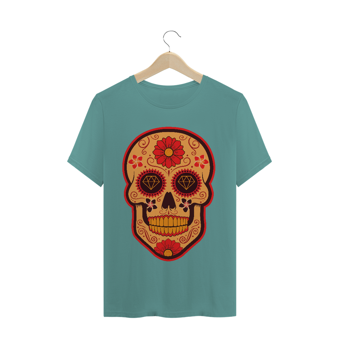 Camiseta Estonada Caveira Mexicana 01
