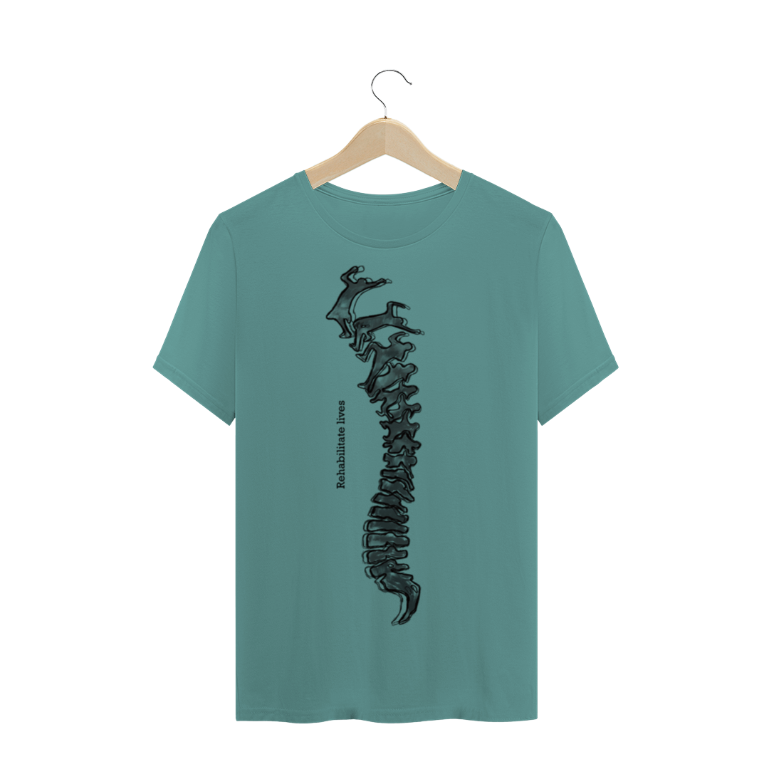 Nome do produto  T-Shit Rehabilitate Lives (Estonado)