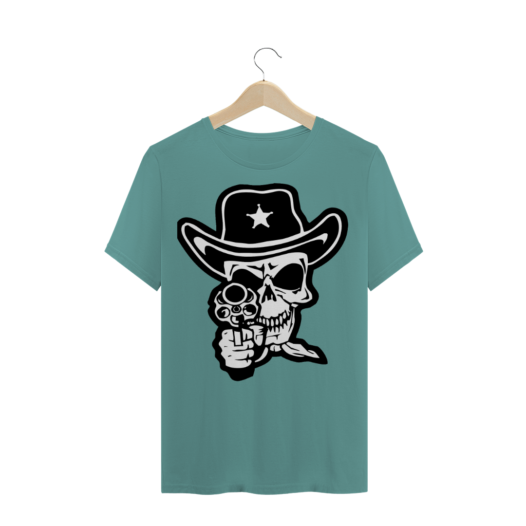 Nome do produto  Camisa Caveira Pistoleira