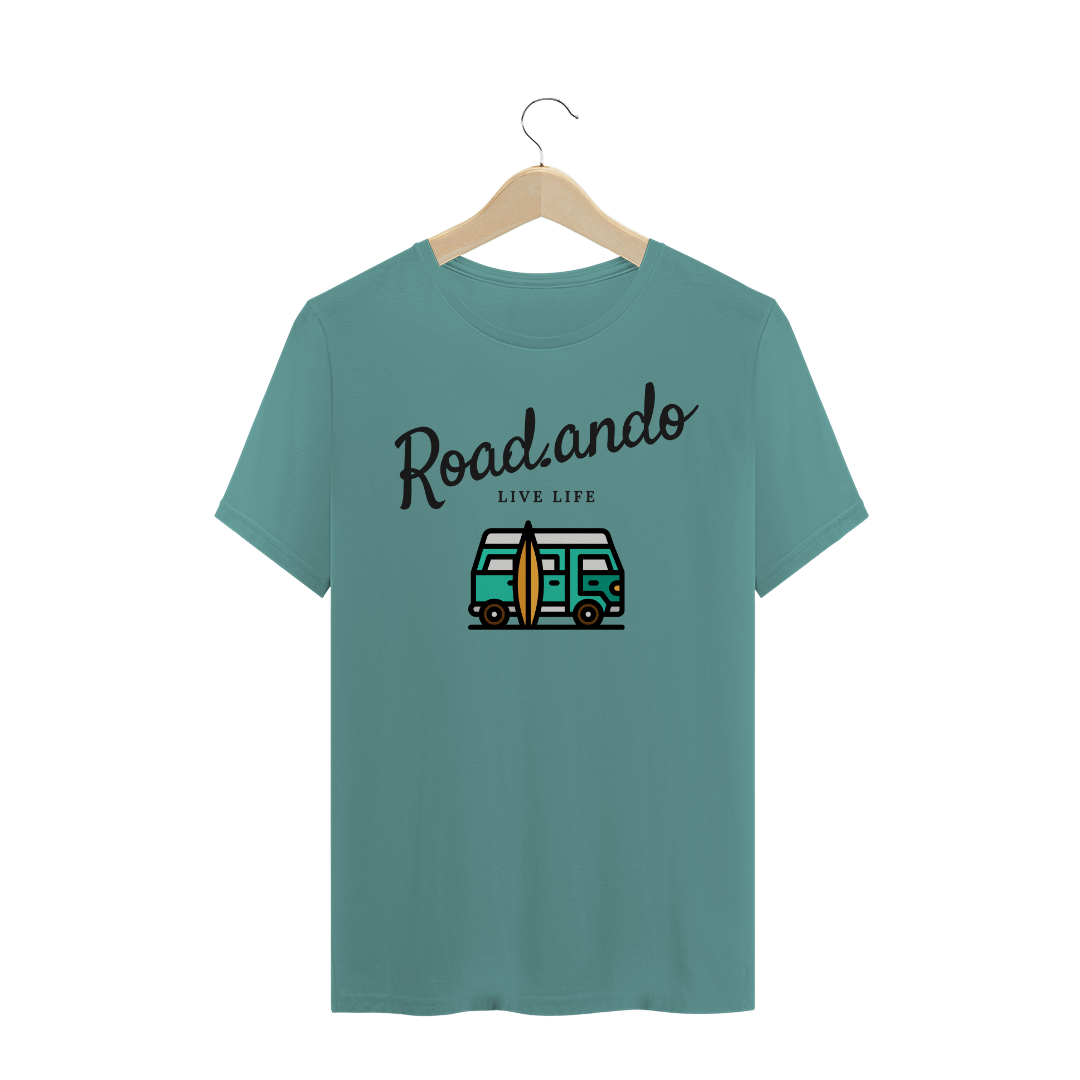 Nome do produto  Camiseta Masculina Estonada Vanlife Roadando
