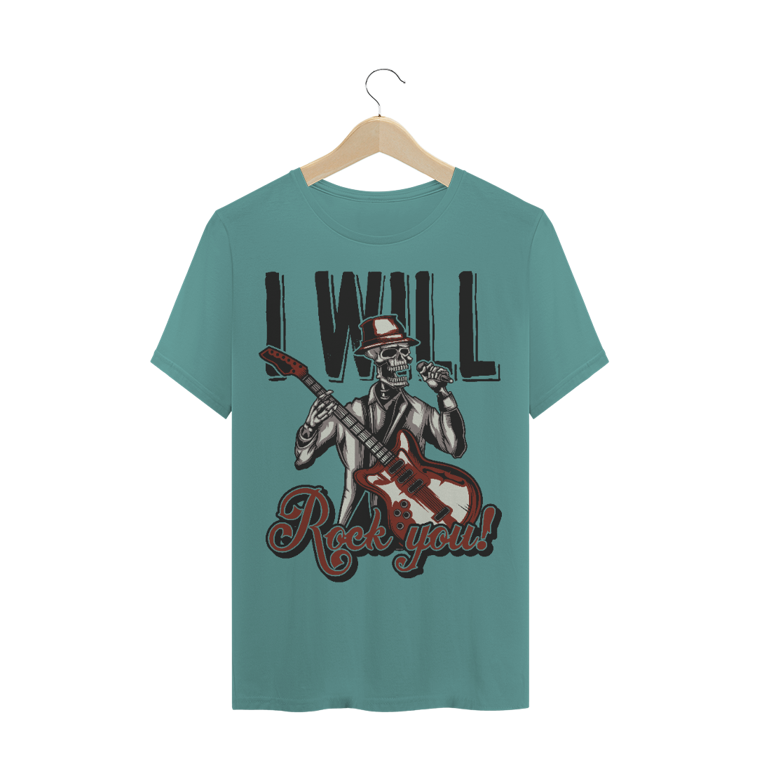 Nome do produto  Camista I will rock you