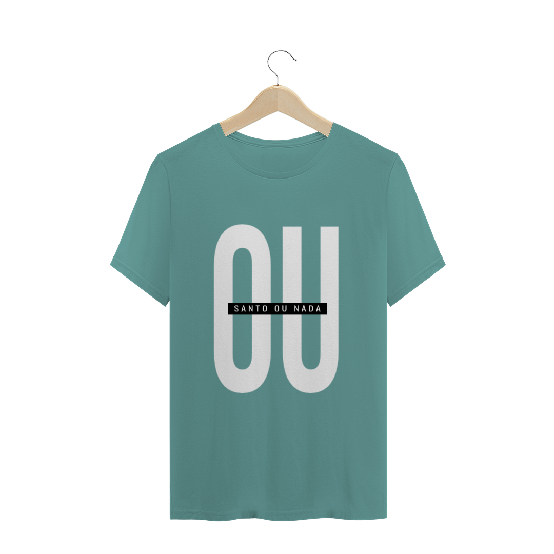 Nome do produto  T-shirt estonada Santo ou nada
