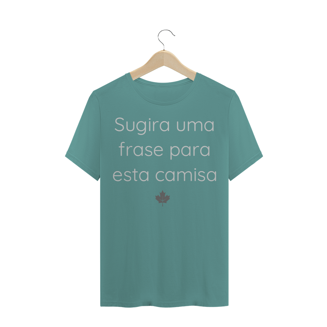 Nome do produto  Camisa Sugira uma Frase