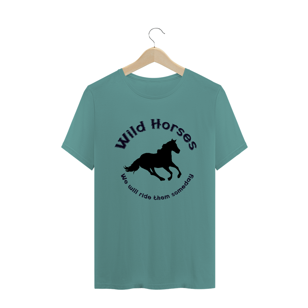 Nome do produto  Camiseta Wild Horses clara