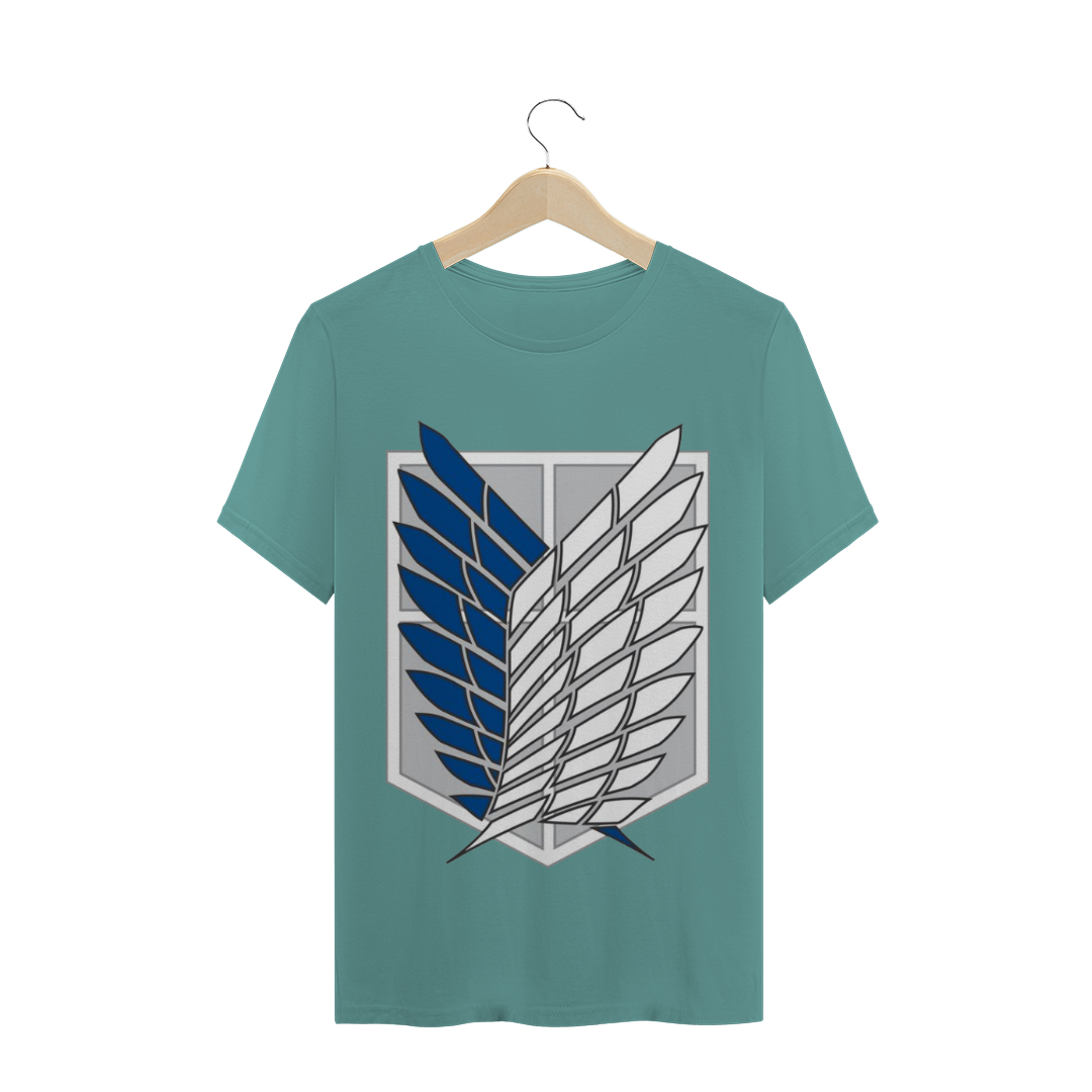 Nome do produto  Camiseta Estonada - Asas da Liberdade (Attack on Titan)