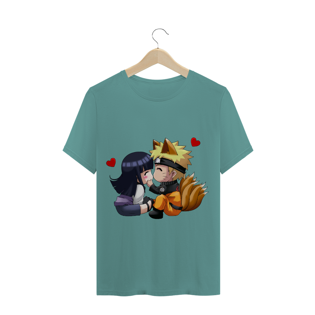 Nome do produto: Camiseta casal/namorados - Naruto e Hinata
