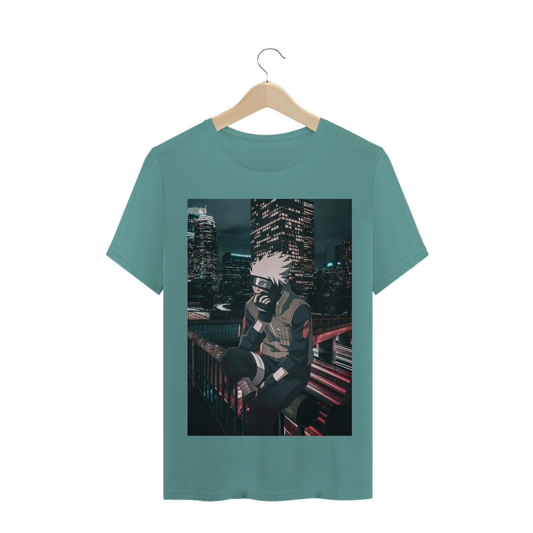 Nome do produto  Camiseta Estonada - Kakashi Hatake