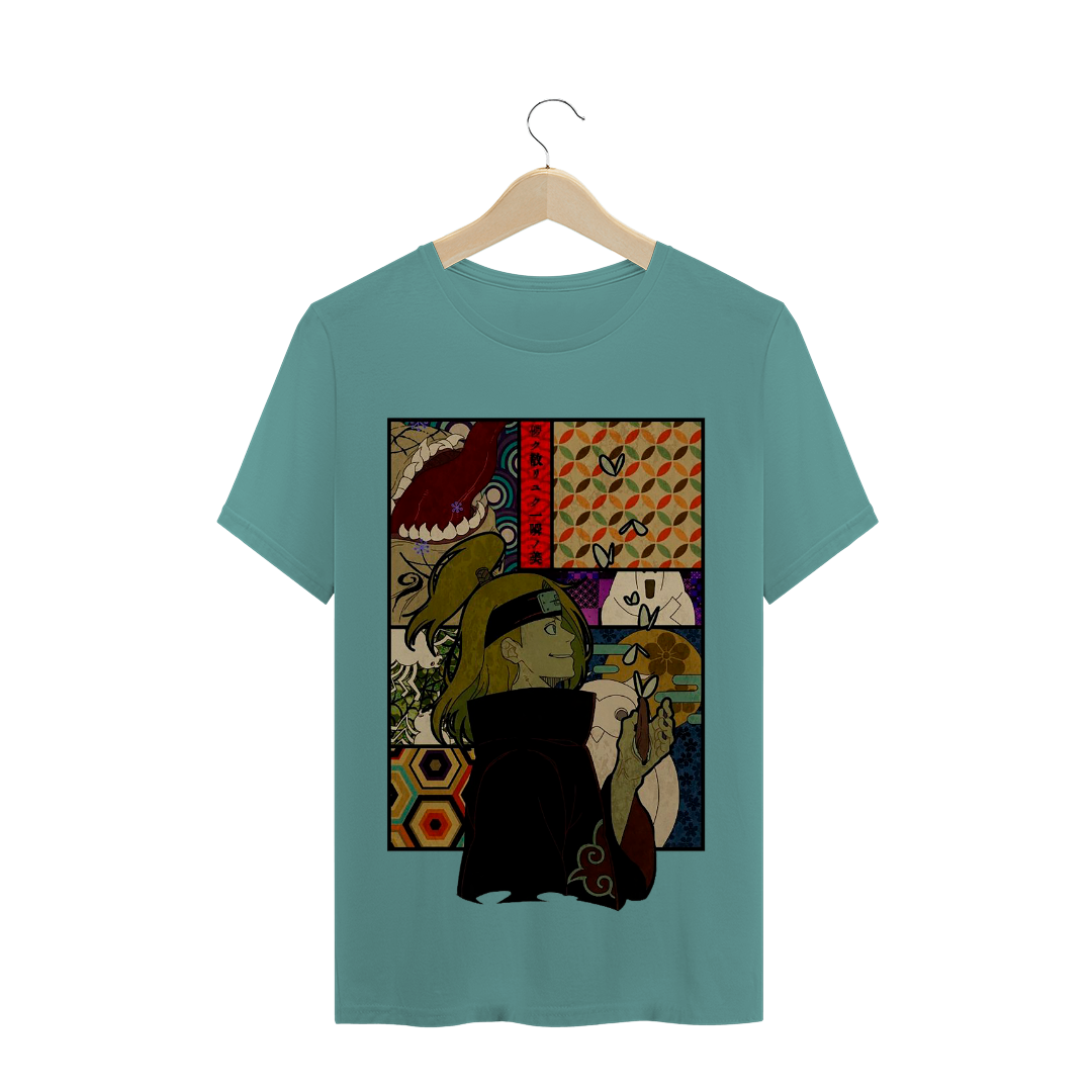 Nome do produto  Camiseta Estonada - Deidara Akatsuki