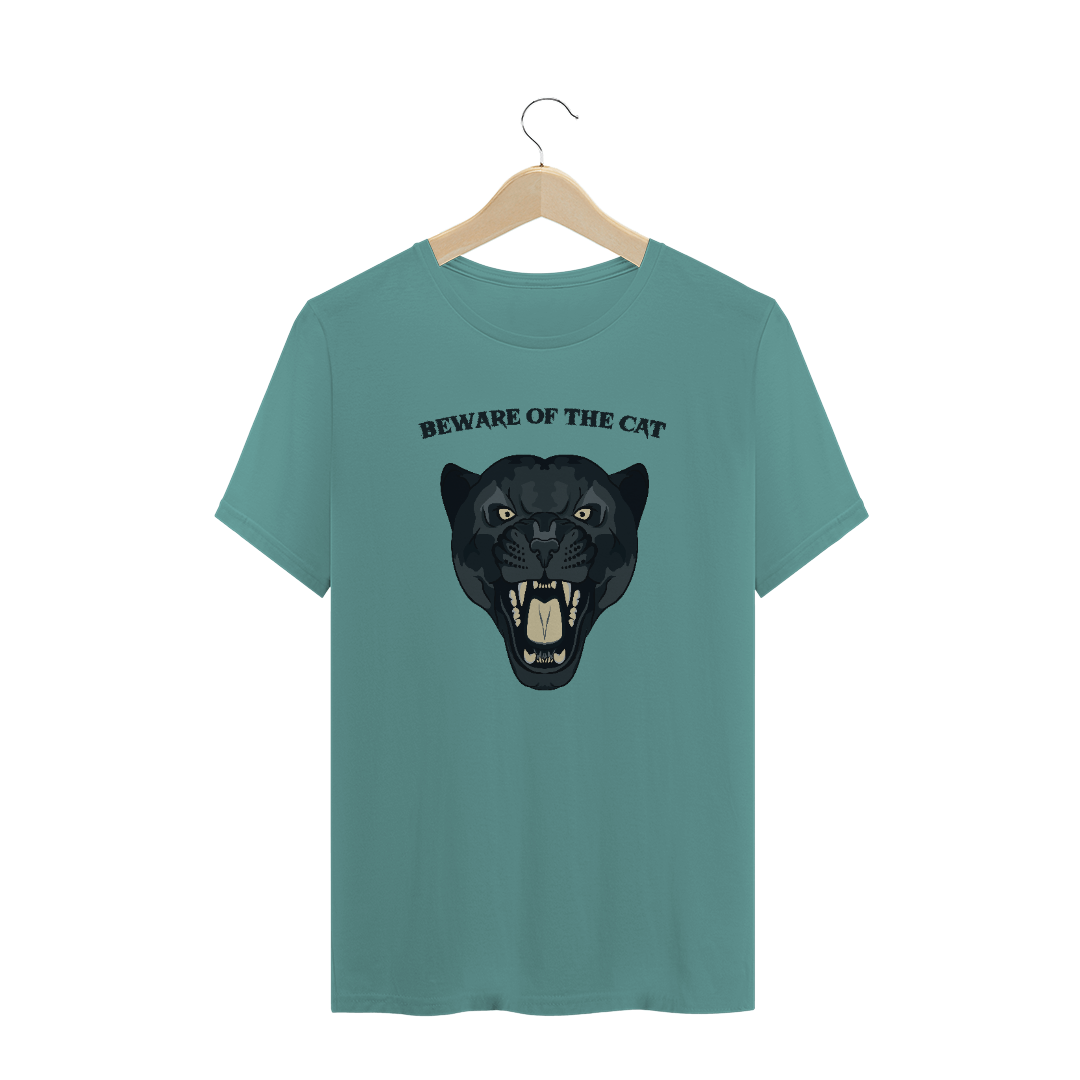 Nome do produto  Camiseta Beware of the cat