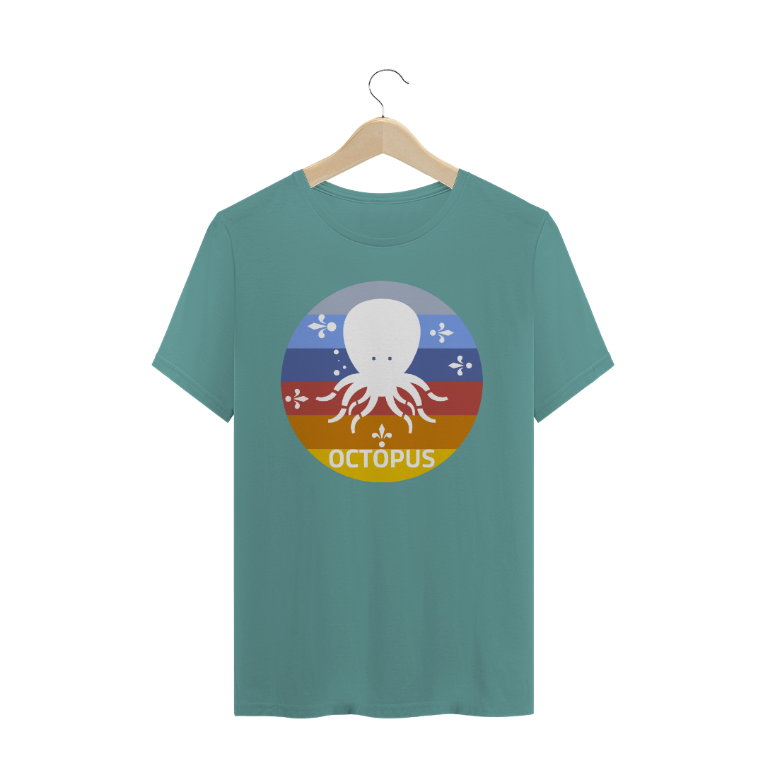 Nome do produto  Octopus: Mascote - T-shirt estonada