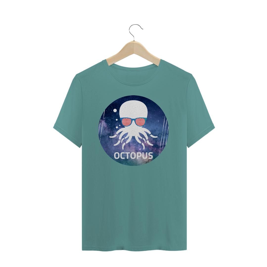 Nome do produto  Octopus: Mascote - T-shirt estonada