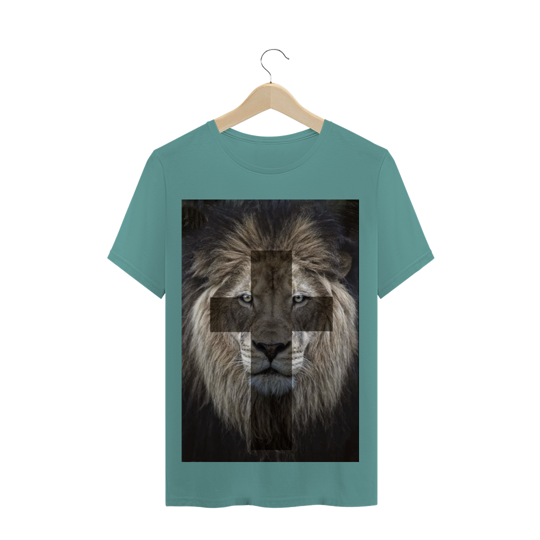 Nome do produto  Camiseta Leão e a Cruz