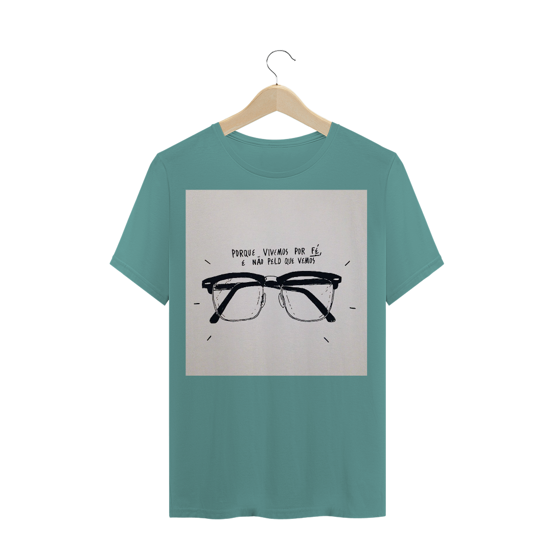 Nome do produto  Camiseta Vivemos por Fé
