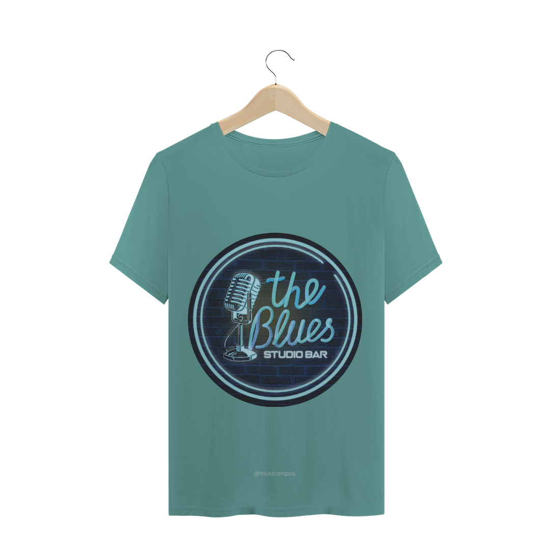 Nome do produto  camiseta unisex The Blues studio bar