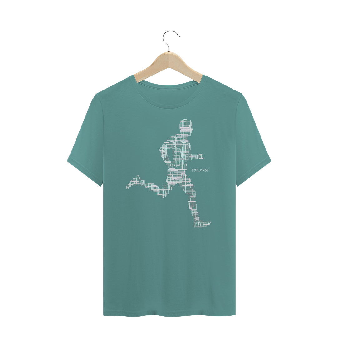 Nome do produto  Camiseta Running - Estampa Branca
