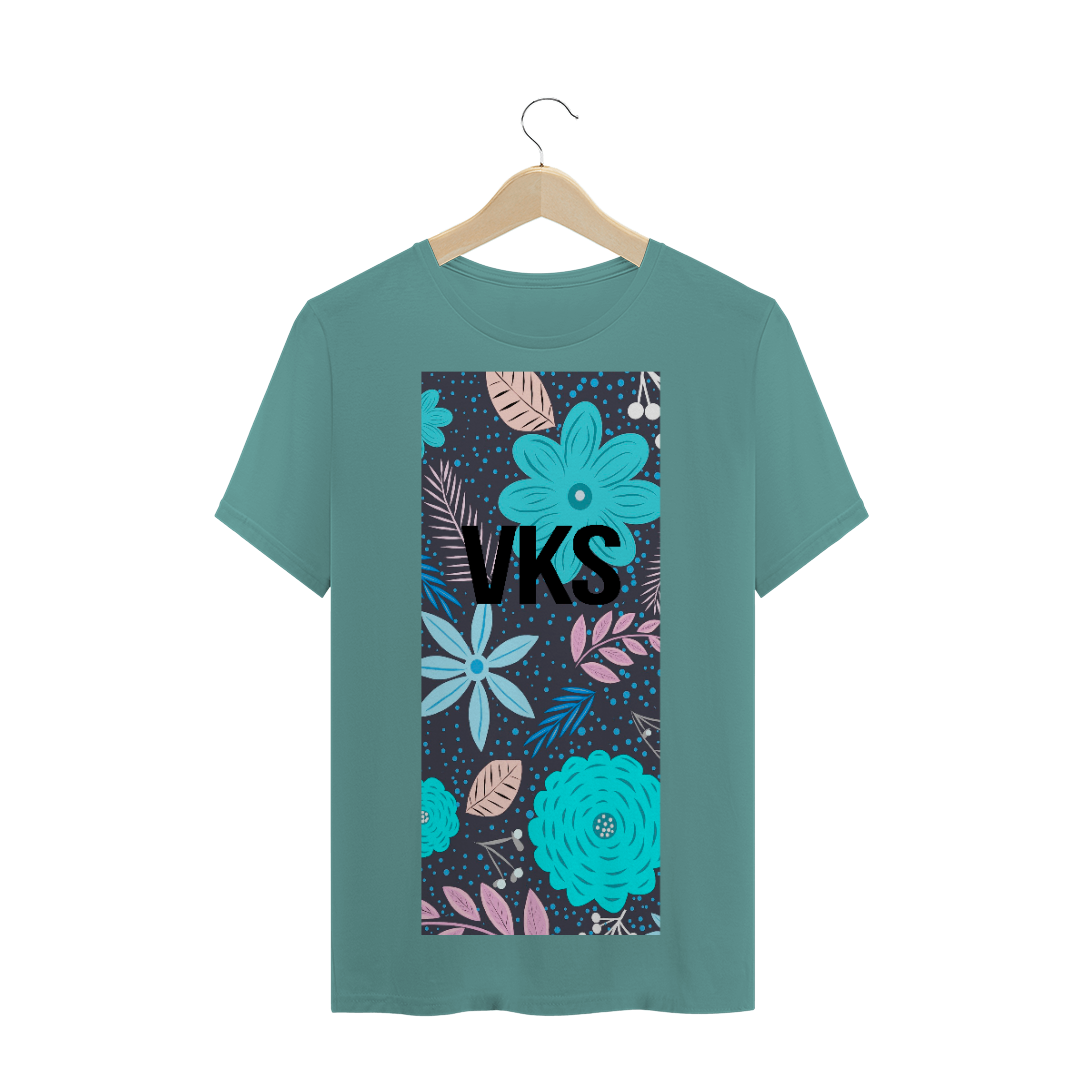 Nome do produto  Flowers 1 VKS - Camiseta Estonada