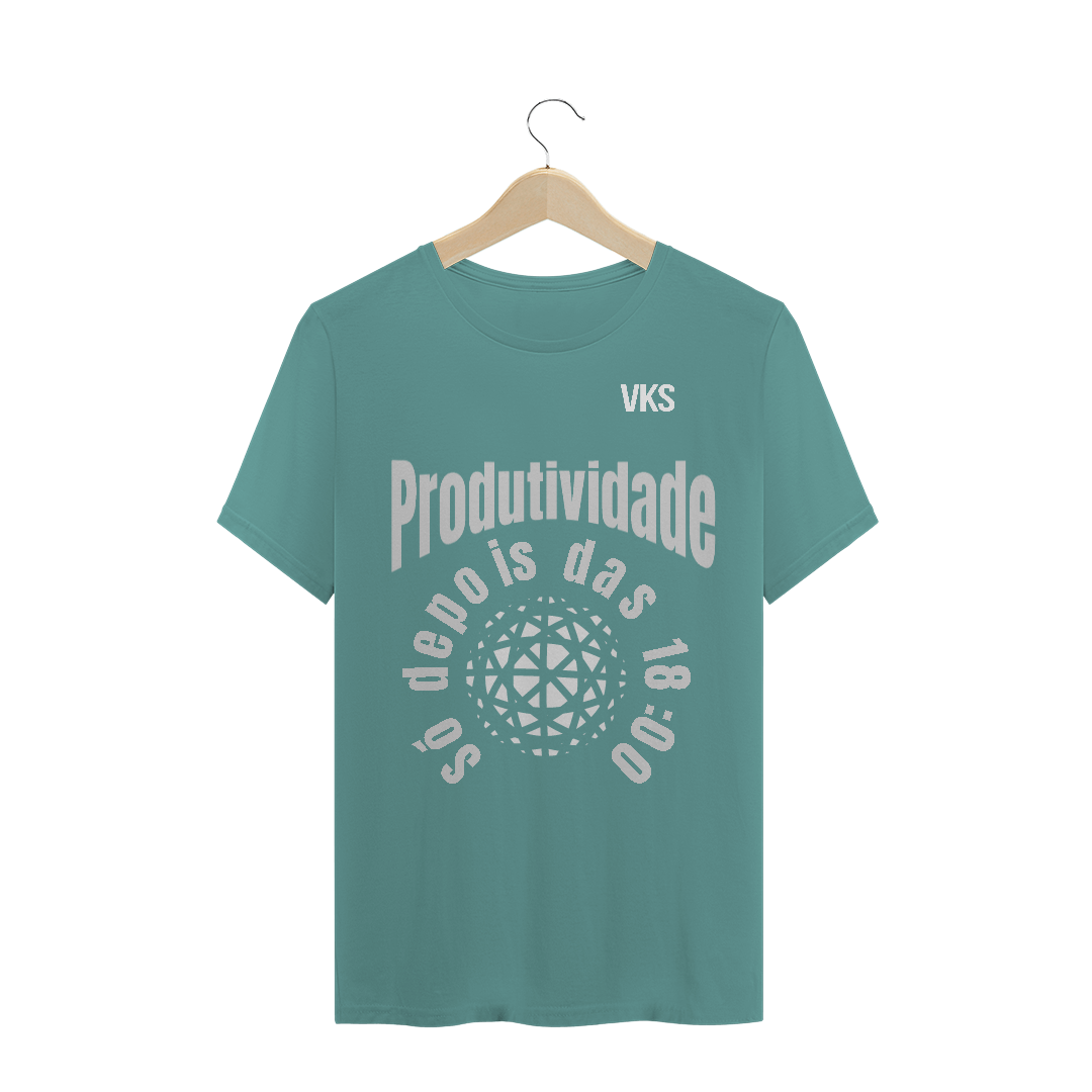 Nome do produto  Pra quem só funciona a noite - VKS - Camiseta