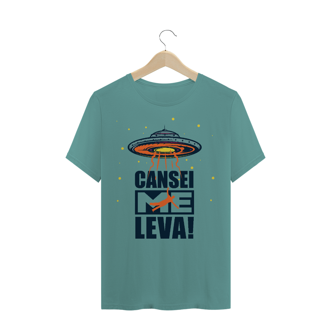 camiseta estonada - cansei me leva
