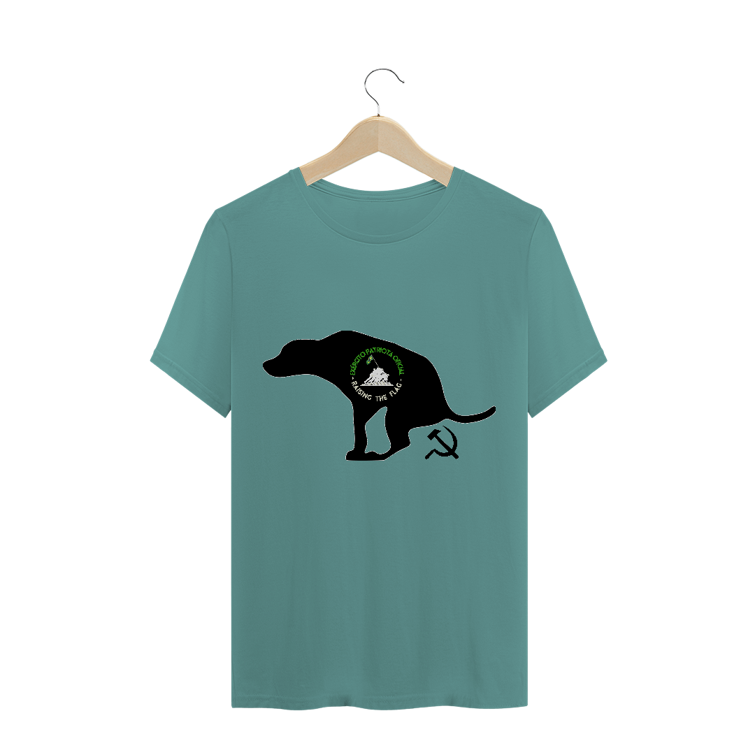 Nome do produto  Camisa Cachorro cagando comunismo