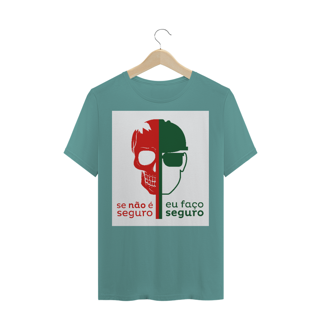 Nome do produto  CAMISETA MASCULINA: Eu faço seguro