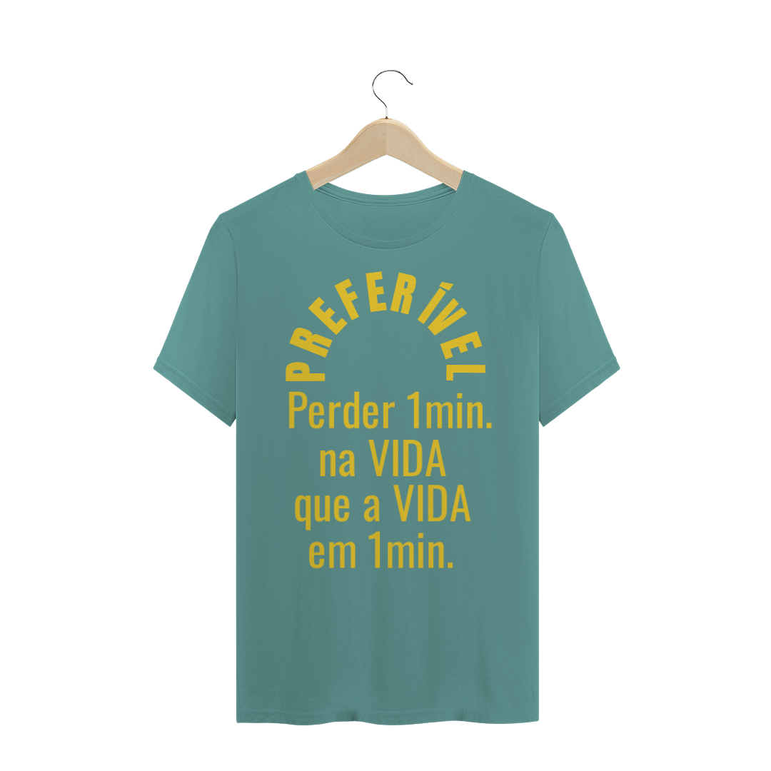 Nome do produto  CAMISETA MASCULINA: 1 Minuto