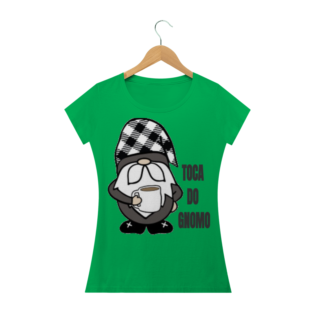 Nome do produto  Camiseta Toca do Gnomo (AZUL, VERMELHA, AMARELA, LARANJA E VERDE)