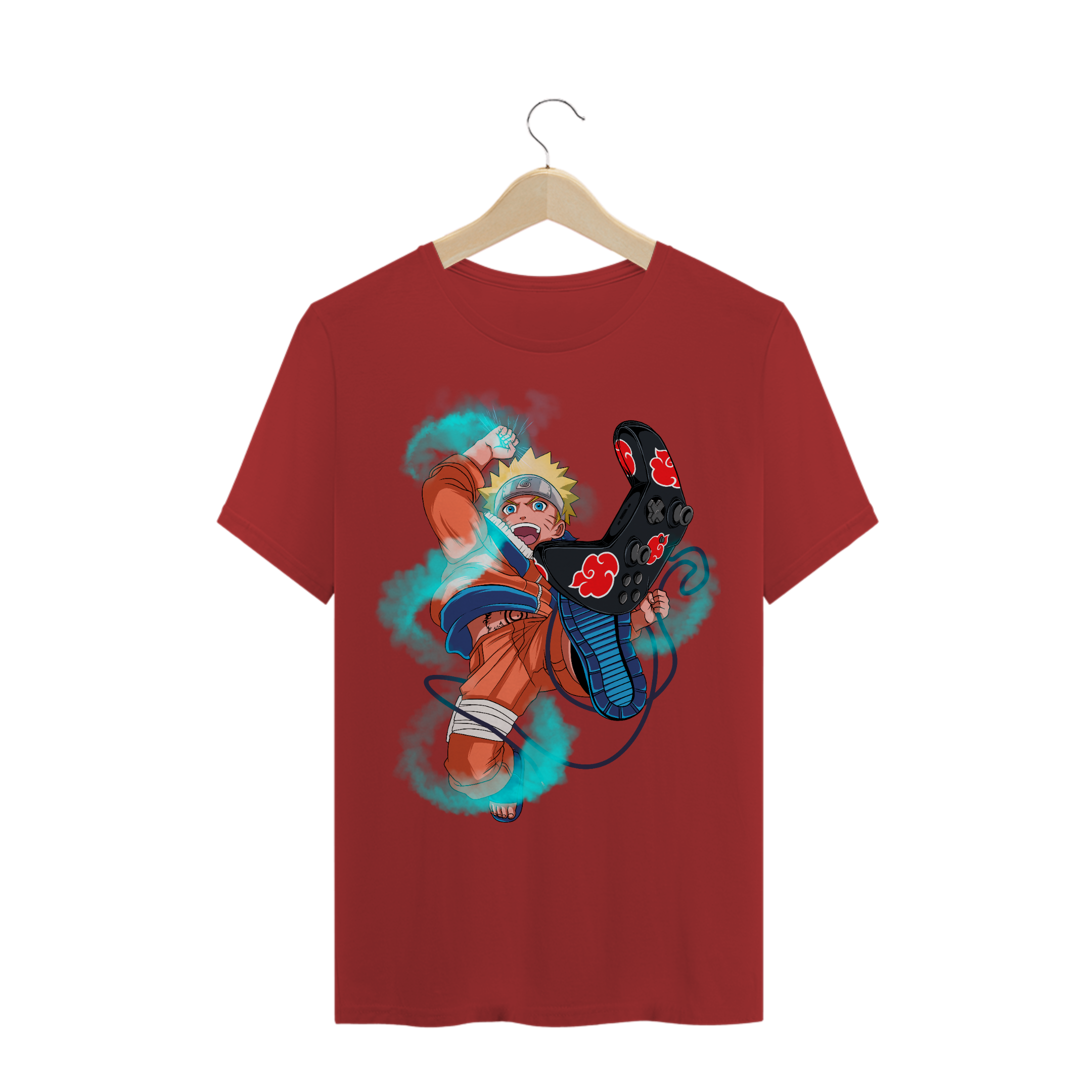 Nome do produto  Naruto Gamer | Estonada (Masculina)