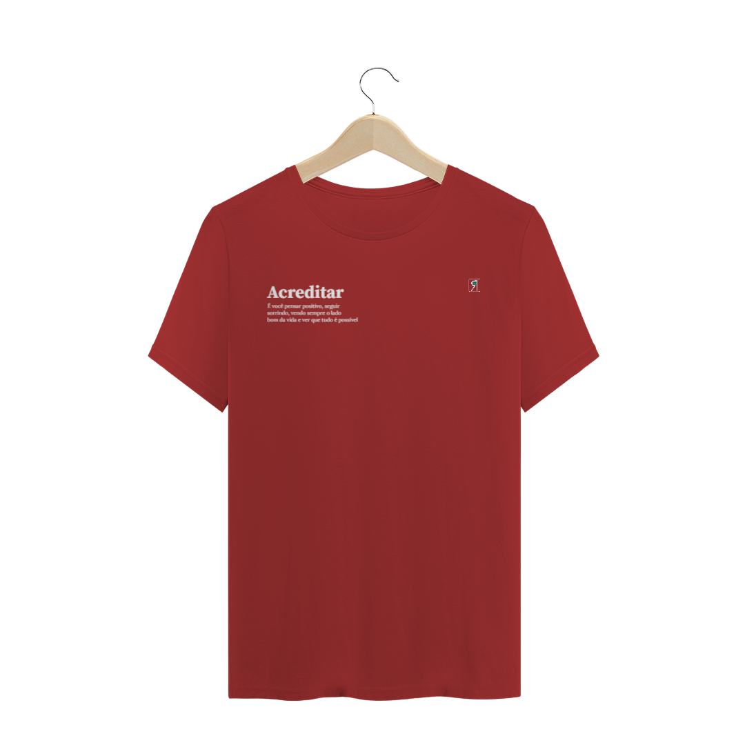 Nome do produto  Tshirt Nomar Estonada - Acreditar