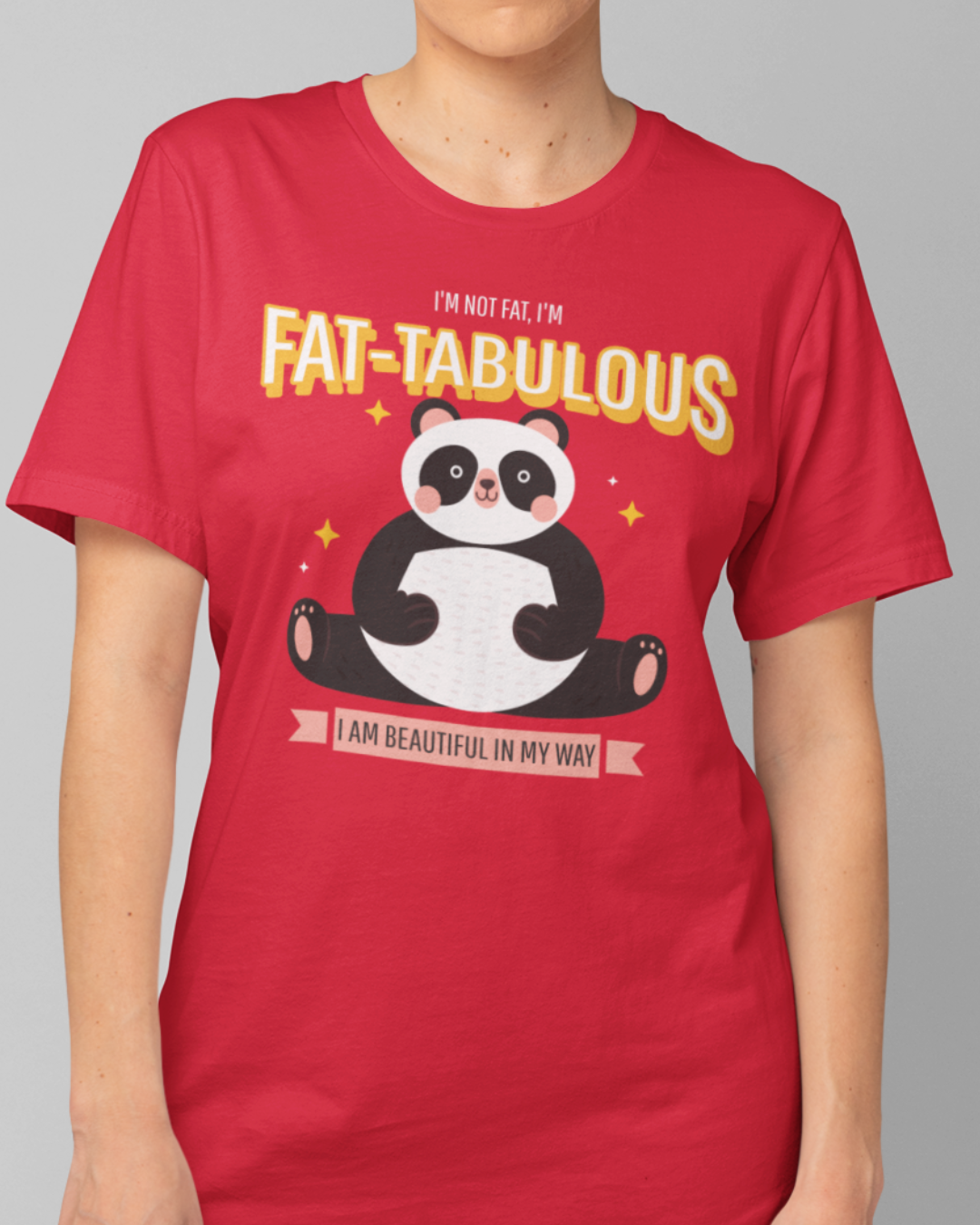 Nome do produto  Camiseta Fat-tabulous