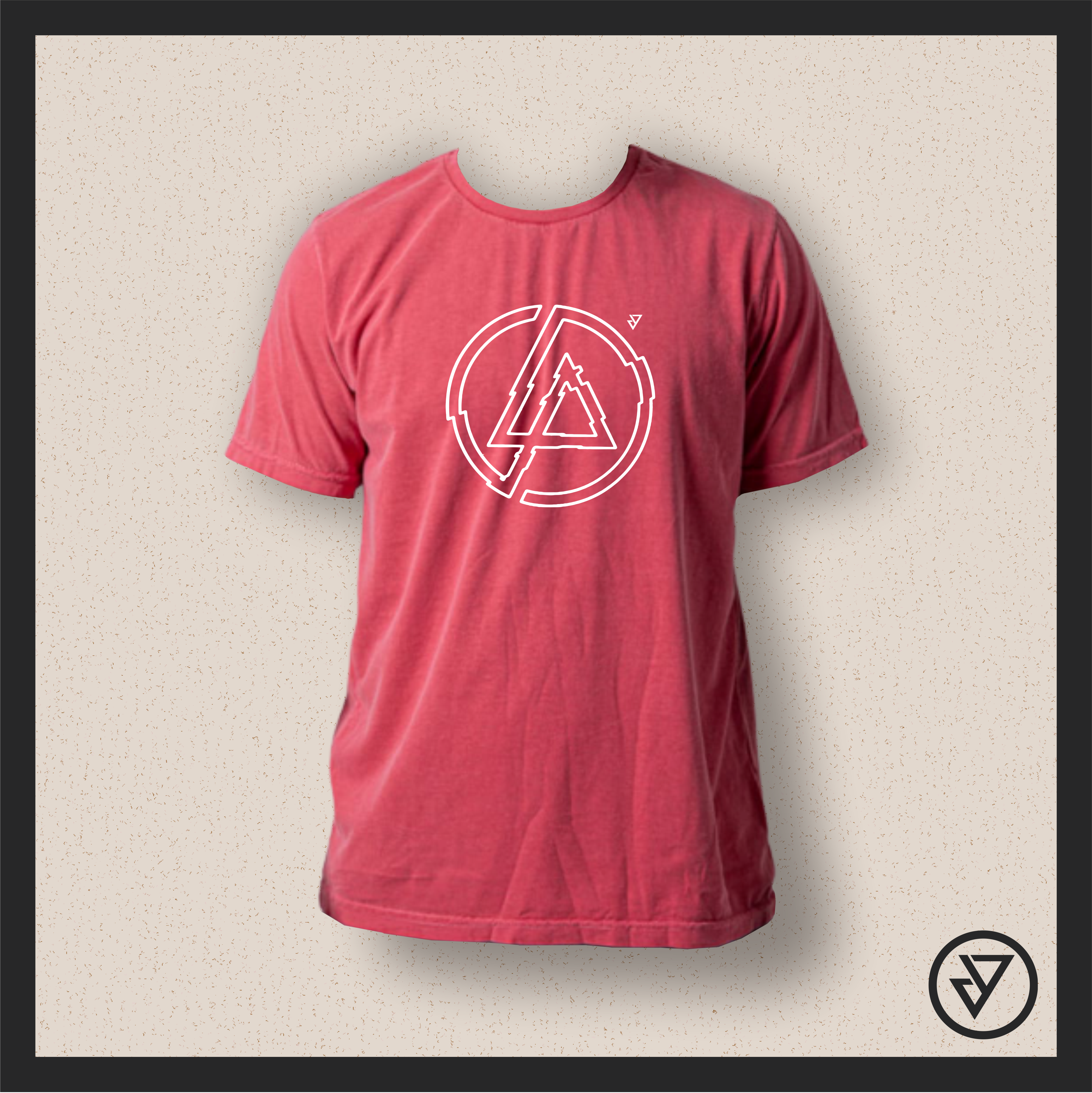 Camisa Linkin Park (A Thousand Suns) - Vermelha/Azul Estonada