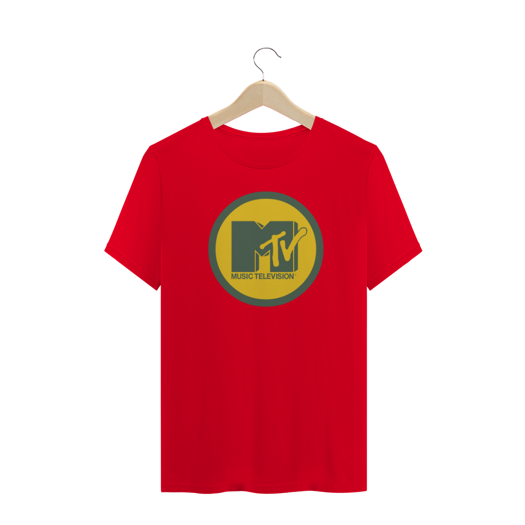 Nome do produto  Camiseta MTV - Vermelha